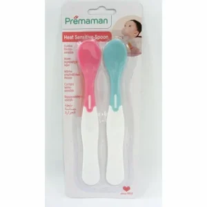 HEAT SENSITIVE BABY FEEDING SPOON COLOUR CHANGING HOT TEMPERATURE TODDLER SAFETY