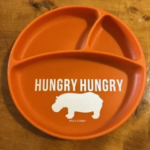 Bella Tunno Wonder Plate Suction Silicone Divided Baby Toddler Hungry Hipo EUC